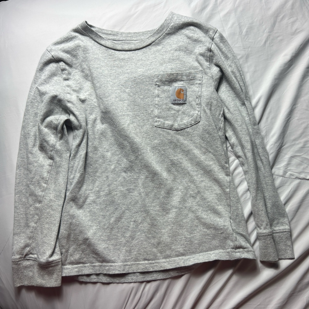 Carhartt Heather Gray Pocket Tee